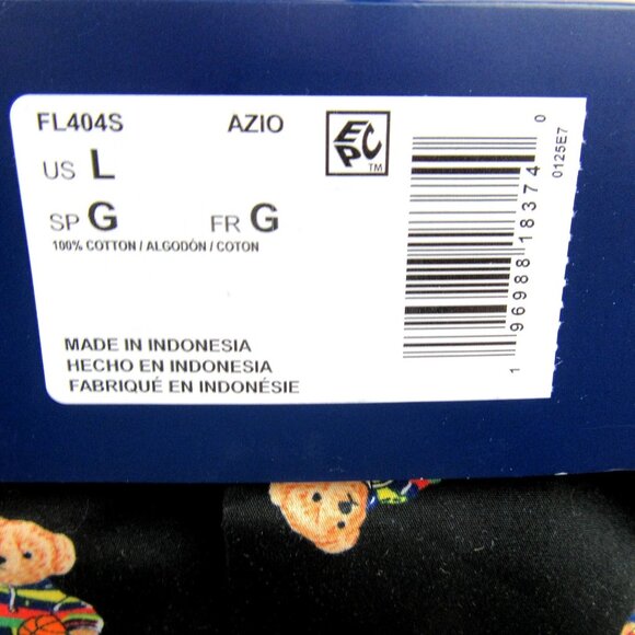 Polo Ralph Lauren Basketball Bear Boxer Briefs Men's Size Large Black NEW FL404S - Picture 9 of 9